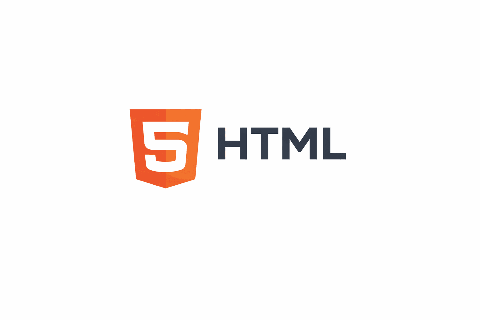 Picture of HTML Markup Language.